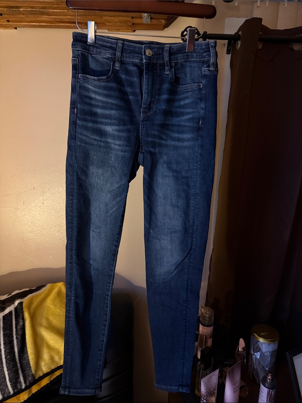 Dark Indigo Hi Rise Jegging by American Eagle